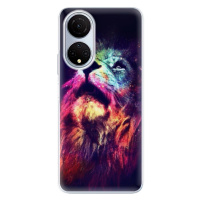 Odolné silikónové puzdro iSaprio - Lion in Colors - Honor X7