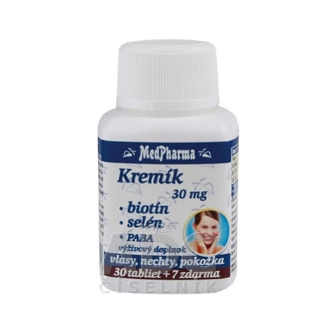 MedPharma KREMÍK 30mg+Biotín+Selén+PABA