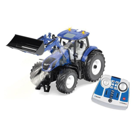 SIKU Control - Bluetooth, New Holland T7.315 s predným nakladačom a diaľk. ovládačom