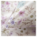 Bavlnené obliečky na jednolôžko v levanduľovej a béžovej farbe 135x200 cm Ditsy Floral – Bianca