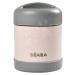 Termoska so širokým otvorom Beaba Stainless Steel Portion 300 ml Pink z kvalitnej nehrdzavejúcej