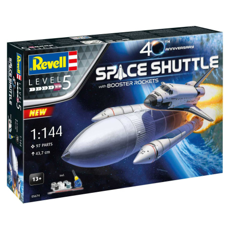 Gift-Set vesmír 05674 - Space Shuttle & Booster Rockets - 40th Anniversary (1:144)