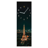 Sklenené hodiny 20X60 PARIS