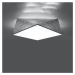 Stropné svietidlo v striebornej farbe 45x45 cm Koma – Nice Lamps