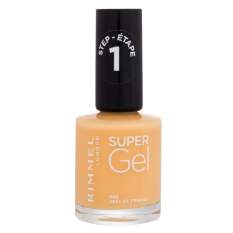 RIMMEL LONDON Super Gél lak na nechty Step1 046 Zest Of Friends 12 ml