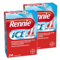 RENNIE ICE Bez cukru 48 tabliet