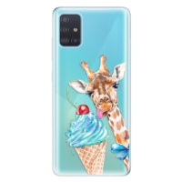 Odolné silikónové puzdro iSaprio - Love Ice-Cream - Samsung Galaxy A51