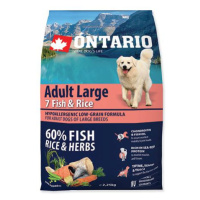 Ontario Dog Adult Large Fish - 12kg