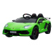 mamido Detské elektrické autíčko Lamborghini Aventador zelené