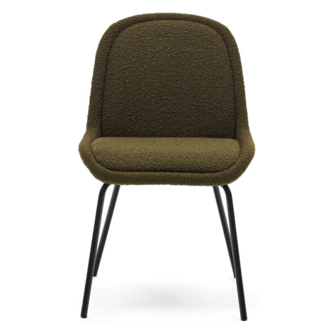 Zelené jedálenské stoličky v súprave 4 ks Aimin – Kave Home