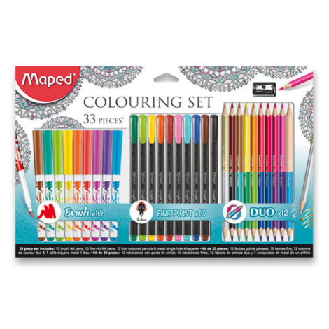 Výtvarná kolekcia Maped Colouring set - 33 kusov