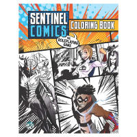 Greater Than Games Sentinel Comics: The RPG Coloring Book