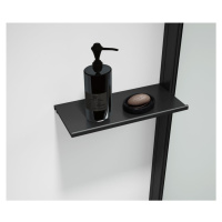 ESCA SHELF polička do profilu 230x120mm, čierna mat ES8425