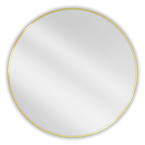 MEXEN - Loft zrkadlo 95 cm, zlatý rám 9850-095-095-000-50