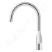 GROHE GROHE - Start Edge Drezová batéria s výsuvnou koncovkou, chróm 30551000