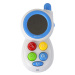 mamido Modrý detský interaktívny telefón so svetlami, zvukmi a zrkadlom