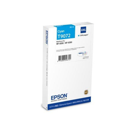 Epson T907240 T9072 XXL azúrová (cyan) originálna cartridge