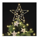 Štandard LED spojovacia vianočná hviezda KIFO 28,5 cm teplá biela