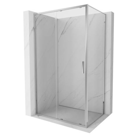 MEXEN/S - Exo sprchovací kút, posuvné dvere 105 x 85, transparent, chróm 8151-105-085-01-00