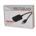 GEMBIRD Kabel adaptér USB 2.0 - IDE 2,5"/3,5" + SATA (redukce + napájecí zdroj)