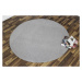 Kusový koberec Nasty 101595 Silber kruh - 200x200 (průměr) kruh cm Hanse Home Collection koberce