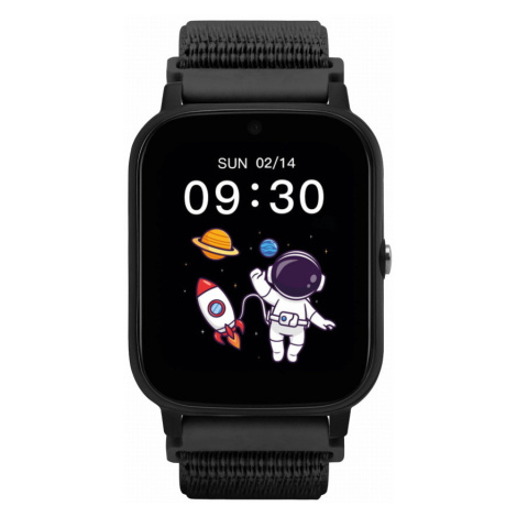 GARETT Smartwatch Kids Tech 4G Black velcro Inteligentné hodinky