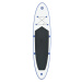 vidaXL Stand up paddleboard SUP, nafukovací, modro biely