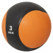 Gorilla Sports Medicinbal, oranžový/čierny, 3 kg