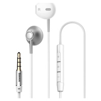 Slúchadlá Baseus Encok H06 Earphones - Silver