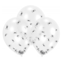 Balóniky latexové Pavúky transparentné 6 ks ALBI