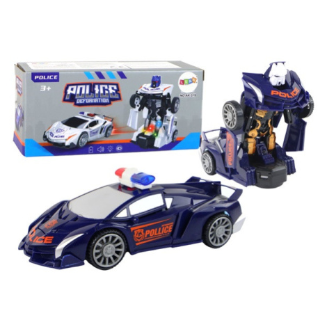 Transformers - Polícia so svetlom a zvukom modrá