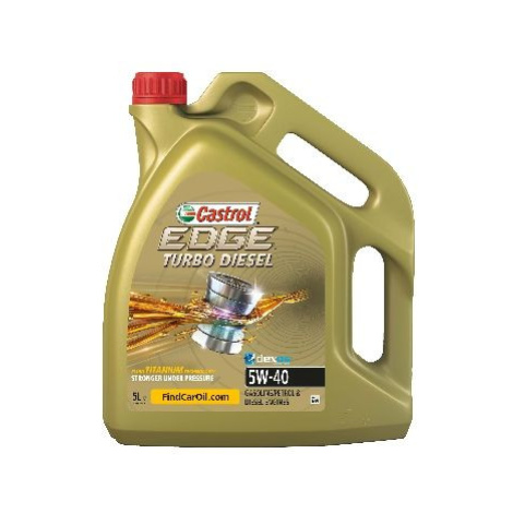 CASTROL Motorový olej EDGE Turbo Diesel 5W-40 1535BD, 5L