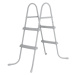 mamido  Bestway kovový rebrík do bazéna 84cm 58430