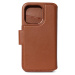 Decoded puzdro Leather Detachable Wallet MagSafe pre iPhone 15 Pro - Tan