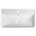 AQUALINE - ZEN keramické umývadlo nábytkové 80x45cm, biela 3080