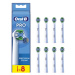 ORAL-B EB 20-8 PRE Precision Clean Kefkové hlavy 8 kusov