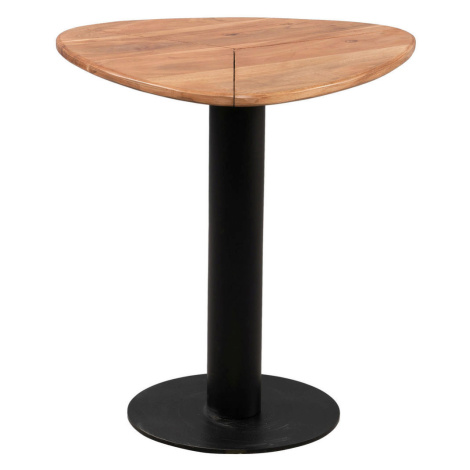 Boxxx KONFERENČNÝ STOLÍK, čierna, farba akácie, drevo, kov, 48/48/42 cm