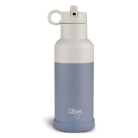 Citrón Nerezová fľaša na vodu 500 ml – Dusty Blue