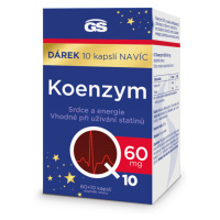 GS Koenzým Q10 60 mg 60 + 10 kapsúl NAVYŠE