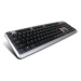 C-TECH klávesnice KB-102 USB, slim, silver, CZ/SK