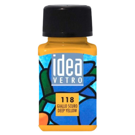 MAIMERI IDEA VETRO - Farby na sklo 118 - deep yellow, 60 ml