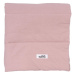Ružová bavlnená detská deka 75x75 cm - Malomi Kids