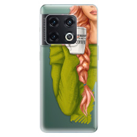 Odolné silikónové puzdro iSaprio - My Coffe and Redhead Girl - OnePlus 10 Pro