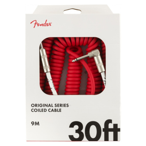 Fender Original Series 30 Coil Cable Fiesta Red