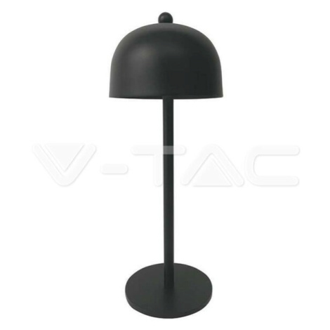 LED stolová lampa 1800mAH Batéria 115*300 3V1 Čierna VT-1052 (V-TAC)