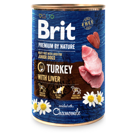 Brit Premium by Nature Turkey with Liver - 800g