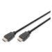 Digitus Pripojovací kábel HDMI High Speed, typ AM/M, 2,0 m, Ultra HD 60p, zlatý, bl