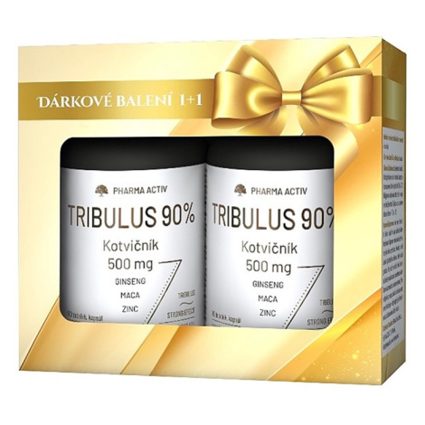 PHARMA ACTIV Tribulus 90% kotvičník 500 mg darčekové balenie 180 kapsúl