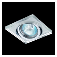 Svietidlo DOWNLIGHT GU10/50W,CHROME,CLEAR GLASS (EMITHOR)