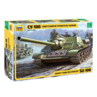 Model Kit tank 3688 - Soviet S.P.Gun SU-100 (new molds) (1:35)